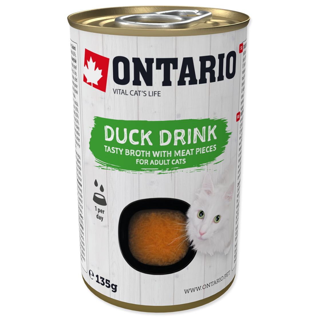 Ontario Cat duck drink 135 g