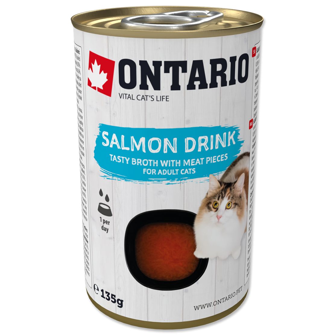 Ontario Cat salmon drink 135 g