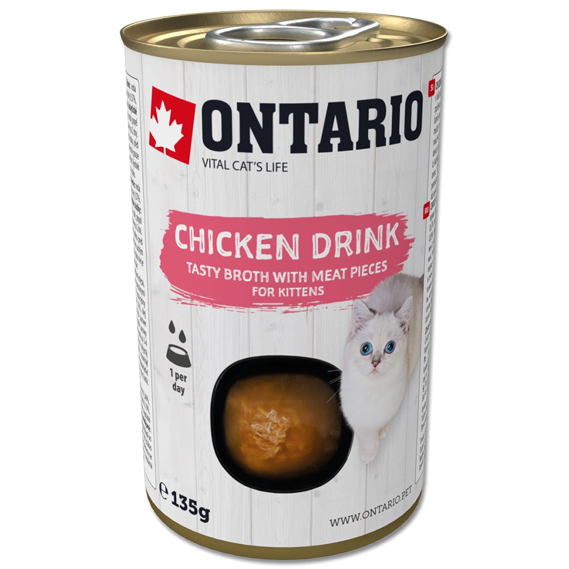Ontario Kitten chicken drink 135 g