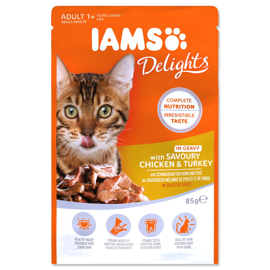 Iams Cat chicken & turkey 85 g