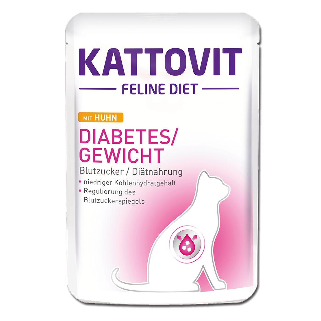 Kattovit Diabetes konzerva piletina 85 g