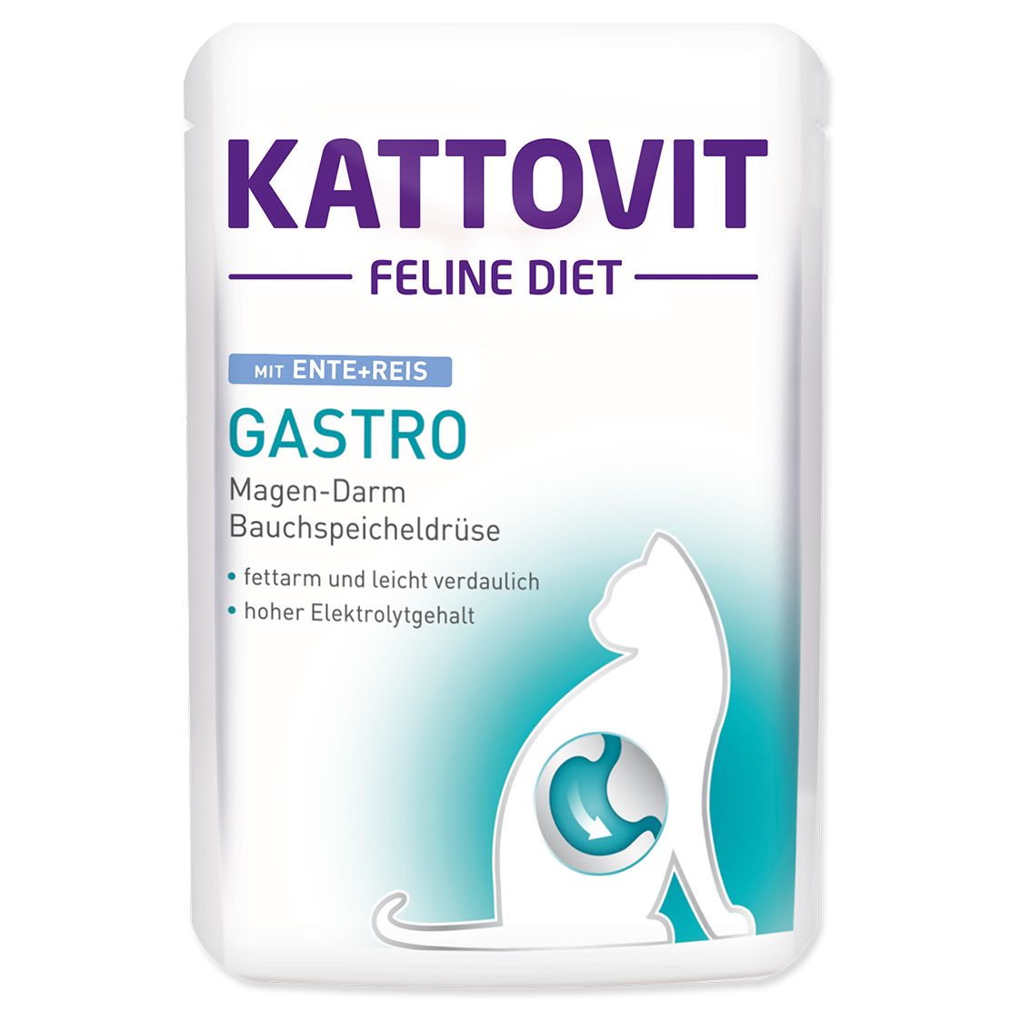 Kattovit Gastro kapsička patka + riža 85 g