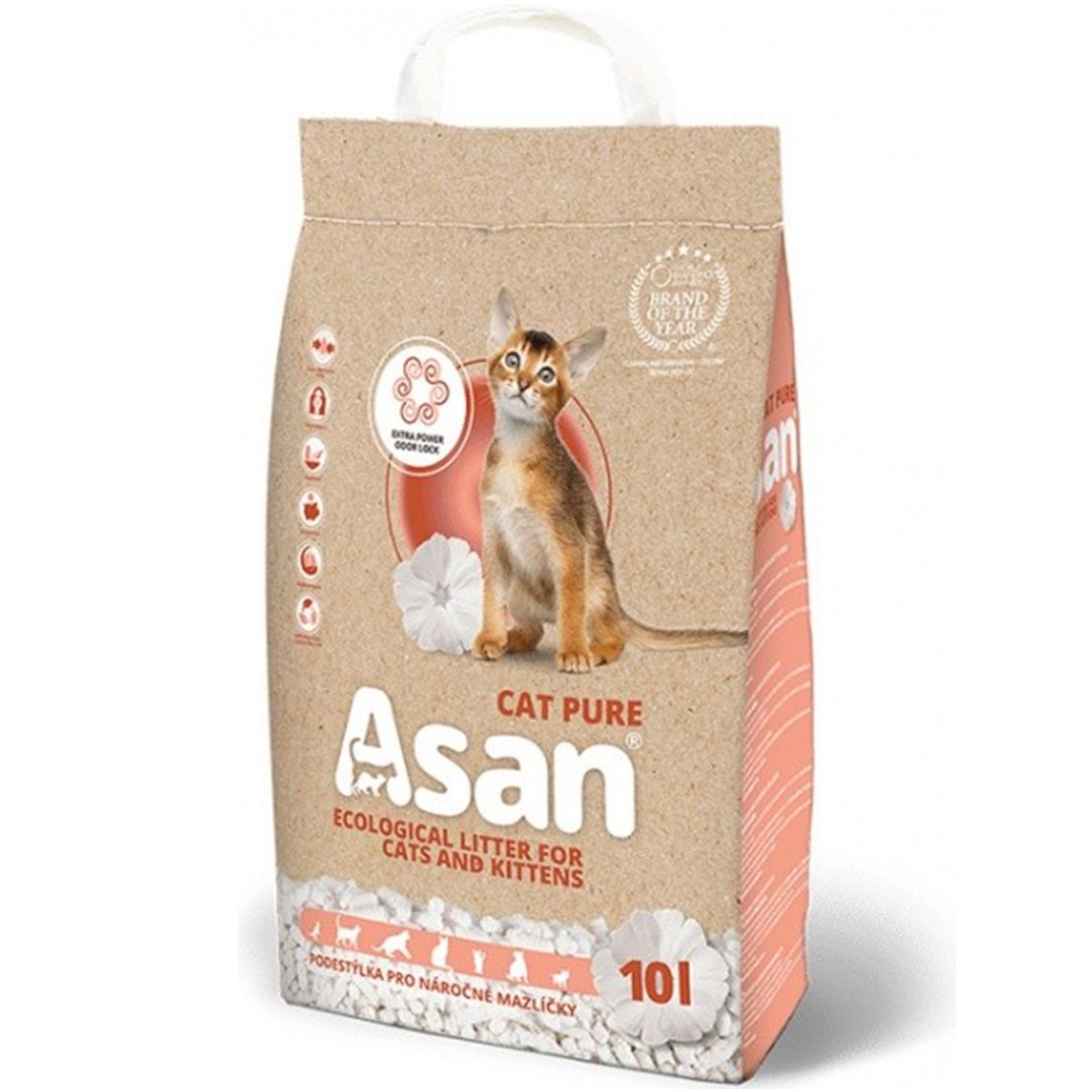 Asan Cat Pure leglo za mačke 10 L