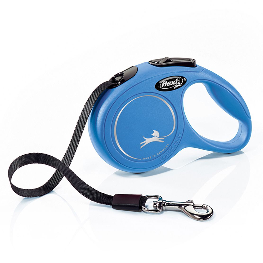 Flexi povodac New Classic XS do 12kg, 3m trak - plavi