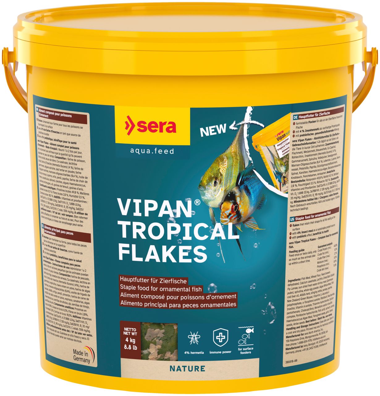 sera Vipan Flakes 21 L / 4 kg