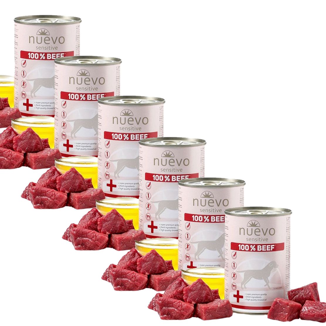 NUEVO Dog Sensitive BEEF 6 x 400 g