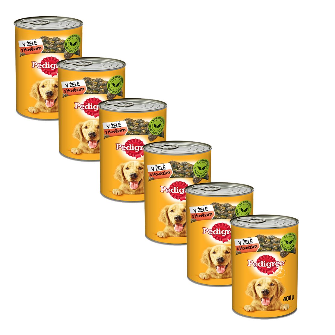 Pedigree konzerva s govedinom u želeu 6 x 400 g