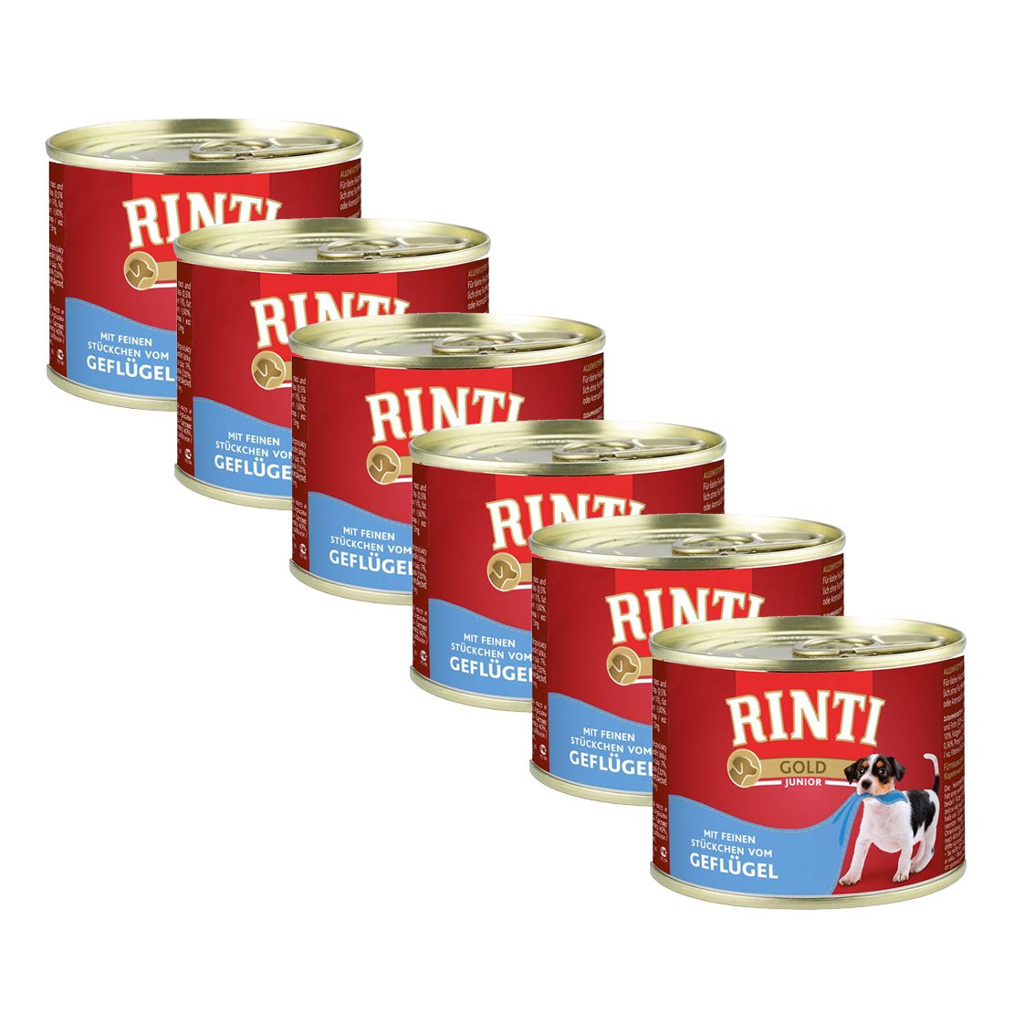 Konzerva Rinti Gold Junior piletina 6 x 185 g