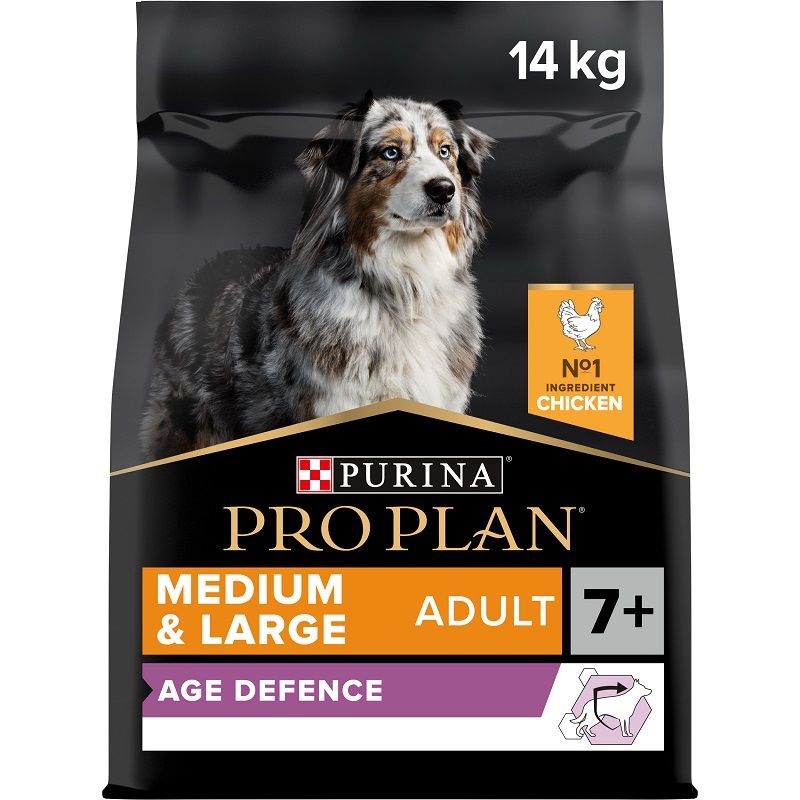 PRO PLAN MEDIUM & LARGE ADULT 7+ Age Defence piletina 14kg