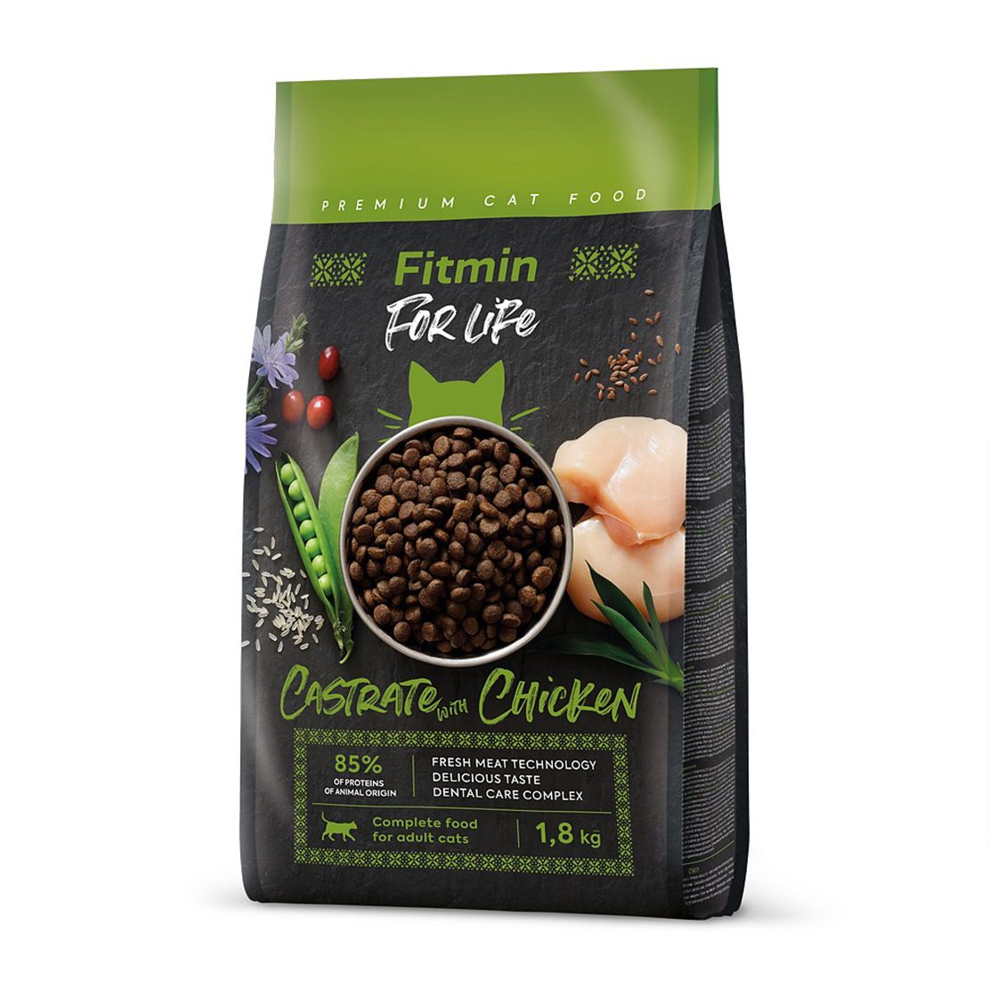Fitmin Cat For Life Castrate - Chicken 1,8 kg