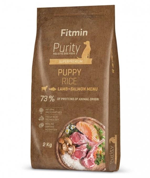 Fitmin Purity Puppy Rice Lamb & Salmon 12 kg