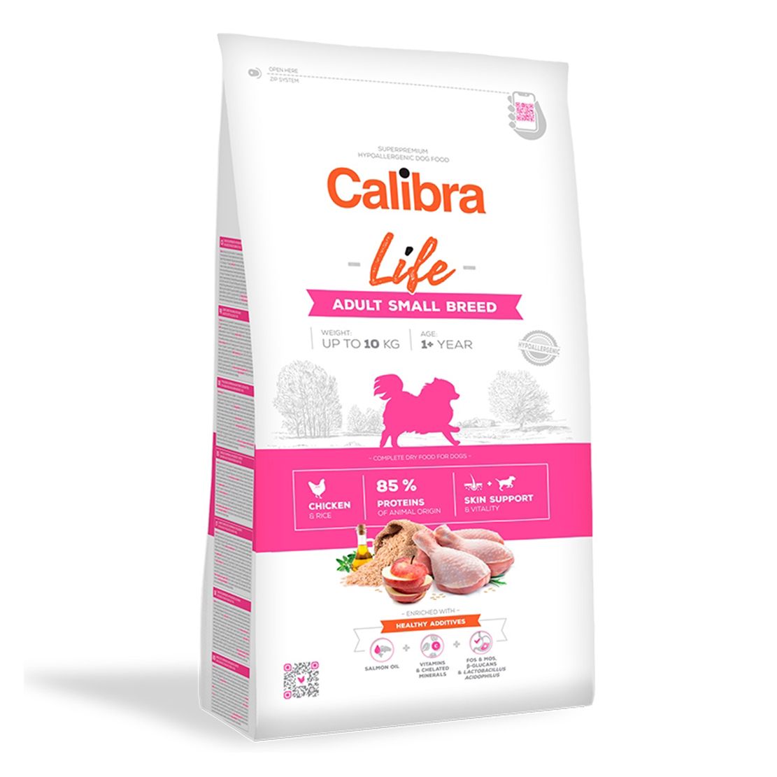 Calibra Dog Life Adult Small Breed Chicken 1,5 kg