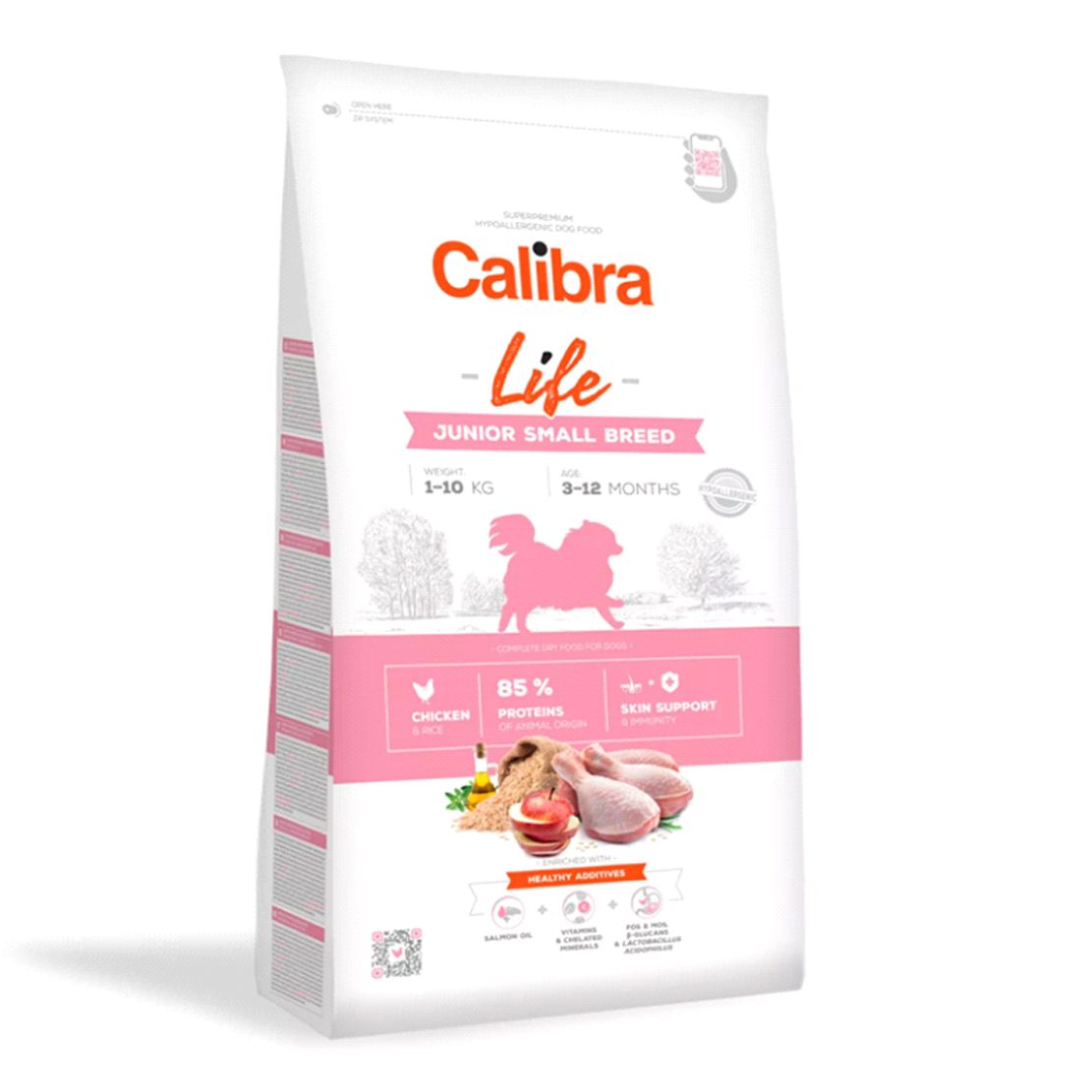 Calibra Dog Life Junior Small Breed Chicken 1,5 kg