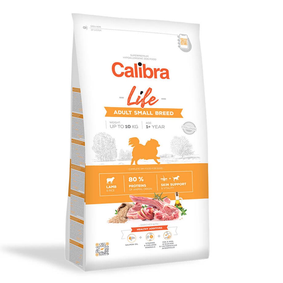Calibra Dog Life Adult Small Breed Lamb 1,5 kg