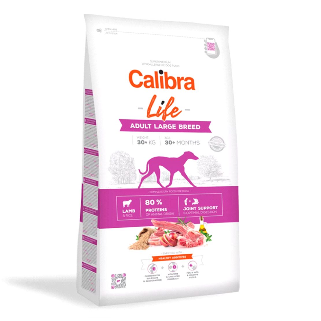 Calibra Dog Life Adult Large Breed Lamb 2,5 kg
