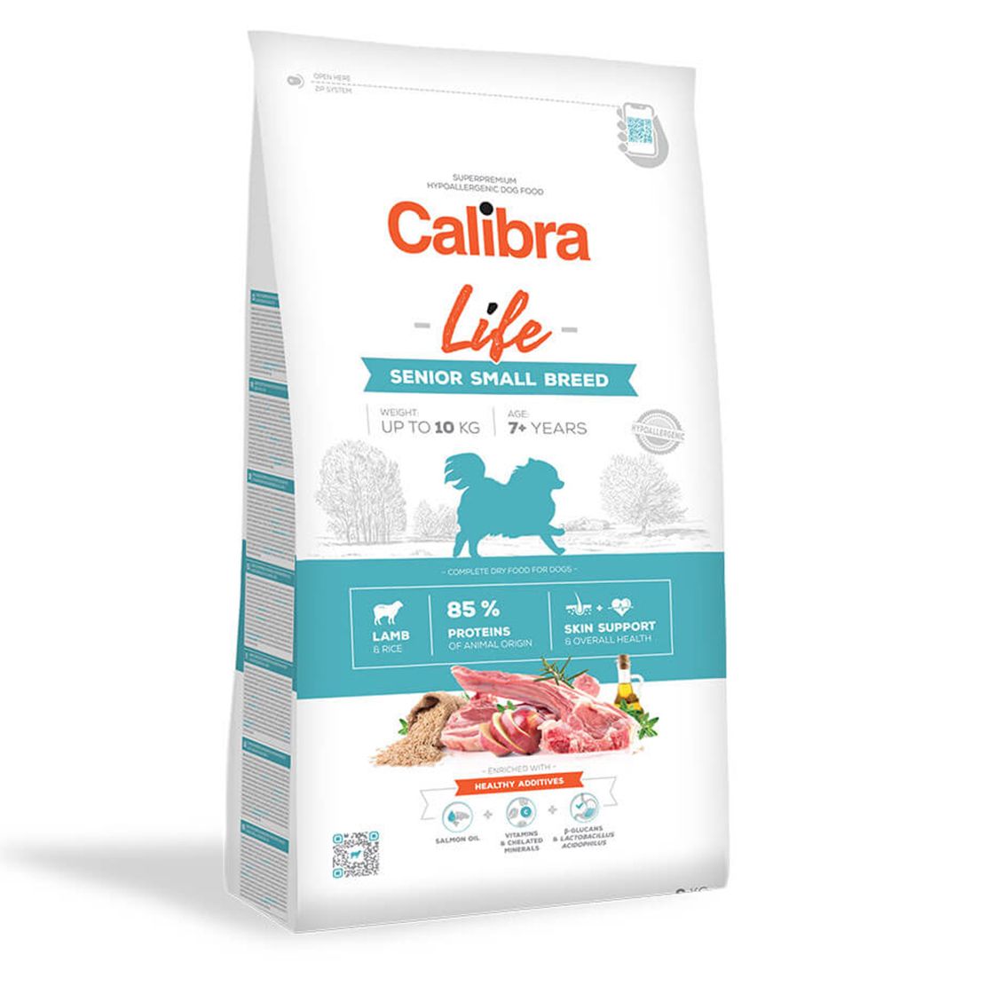 Calibra Dog Life Senior Small Breed Lamb 6 kg