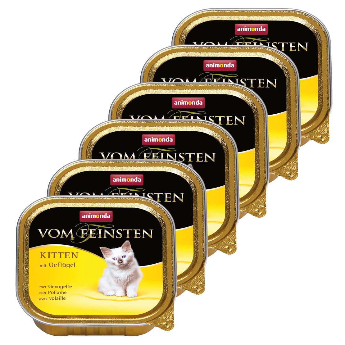 Animonda Vom Feinsten Kitten - piletina 6 x 100 g