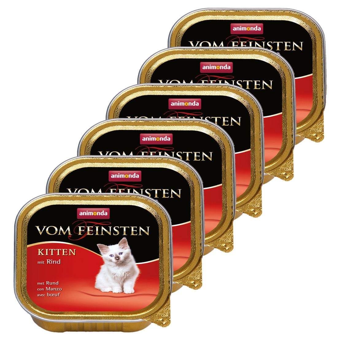 Animonda Vom Feinsten Kitten - govedina 6 x 100 g