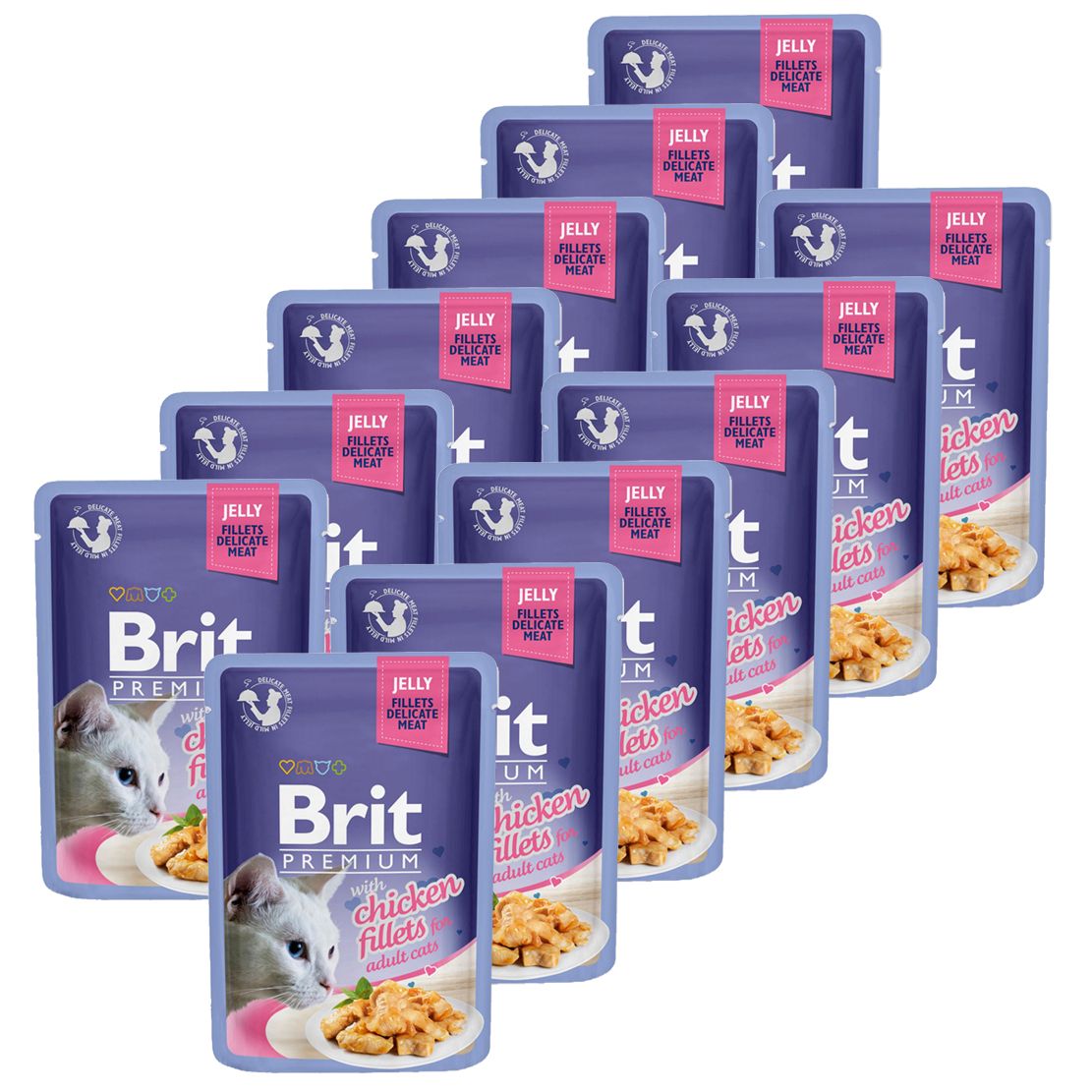 BRIT Premium Cat Chicken in Jelly vrećica 12 x 85 g