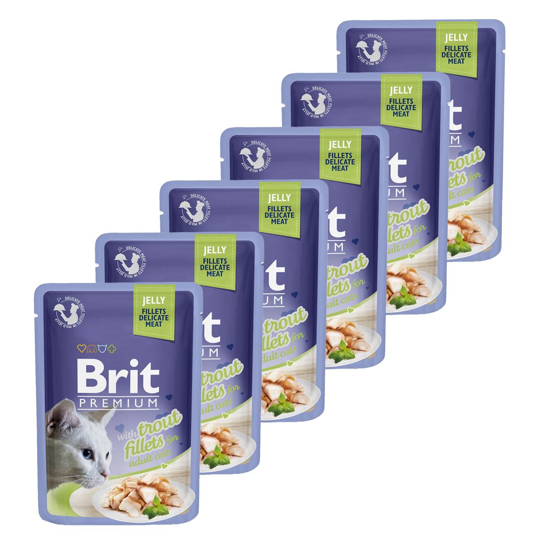 BRIT Premium Cat Trout in Jelly vrećica 6 x 85 g