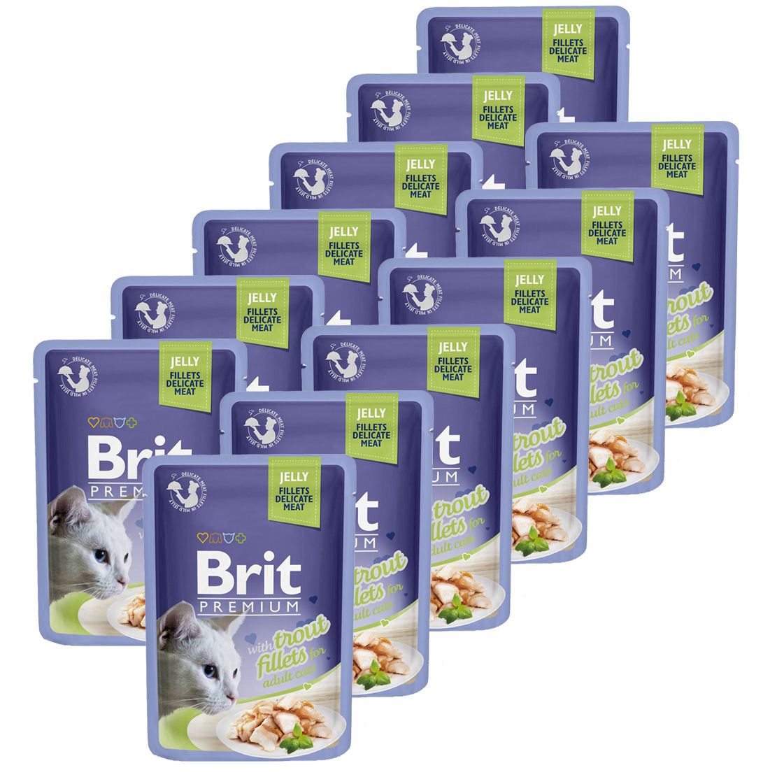 BRIT Premium Cat Trout in Jelly vrećica 12 x 85 g