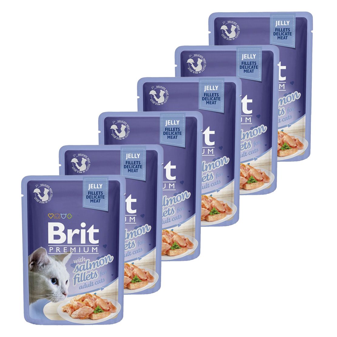 BRIT Premium Cat Salmon in Jelly vrećica 6 x 85 g