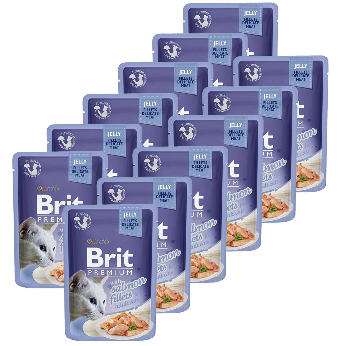 BRIT Premium Cat Salmon in Jelly vrećica 12 x 85 g