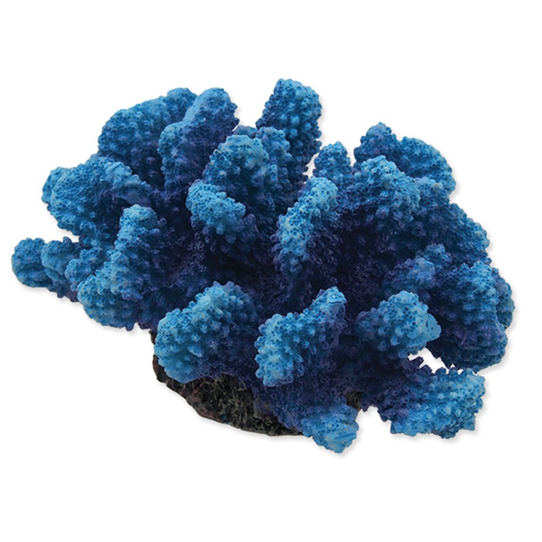 Dekoracija AQUA EXCELLENT Morski koralj plavi 14,5 x 10,5 x 7,4 cm