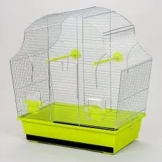 Kavez za ptice MARGOT II zinc - 50,5 x 28 x 54 cm ZELENA