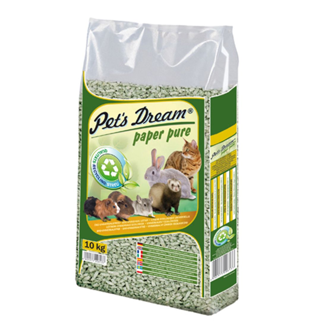 Podloga JRS Pet s Dream Paper Pure 20L/10 kg