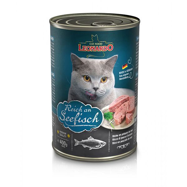 Konzerve za mačke Leonardo - Riba 400g