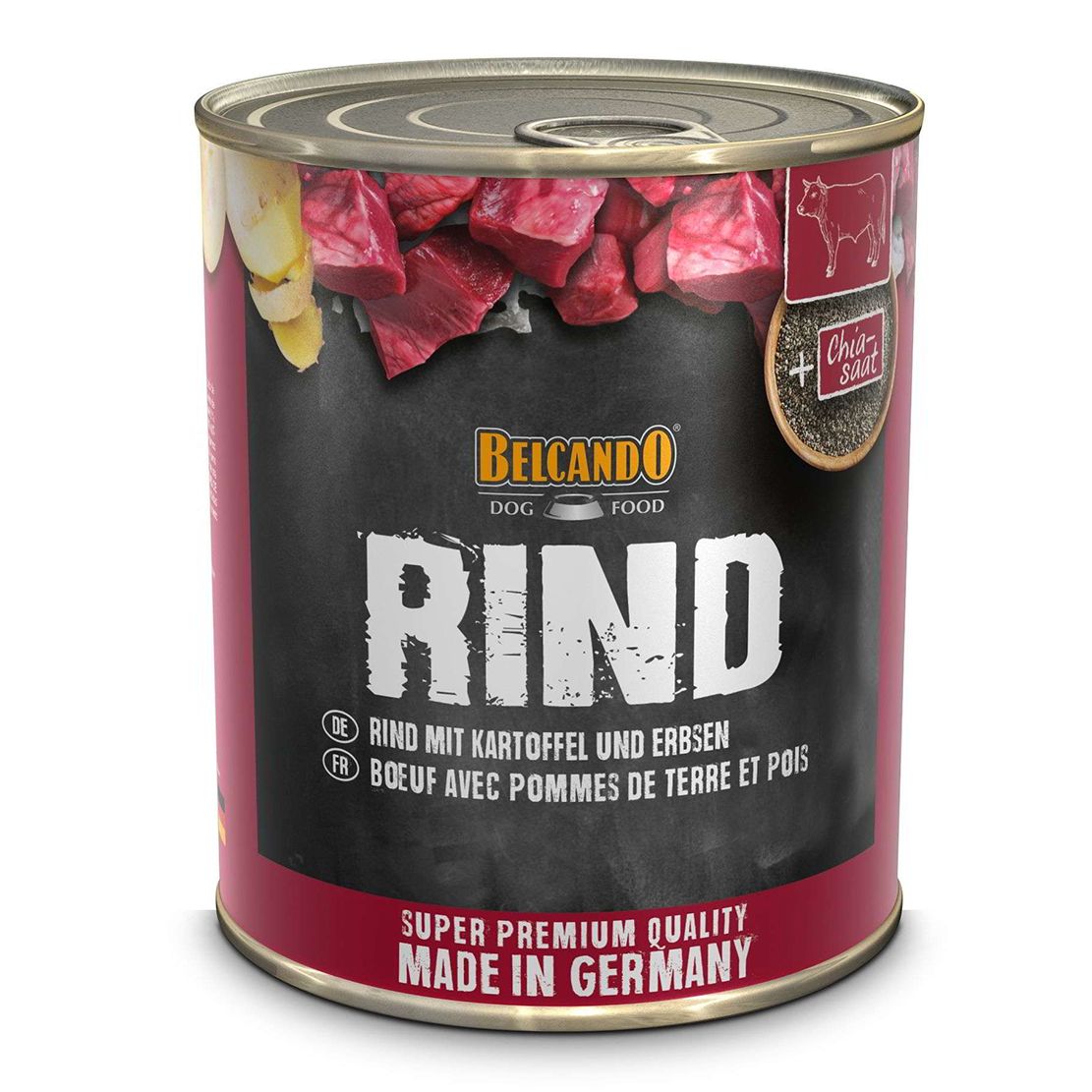 BELCANDO Govedina + krumpir i grašak - konzerva 800g