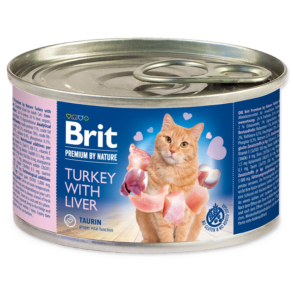 BRIT Premium Cat Puretina s pečenkou 200 g