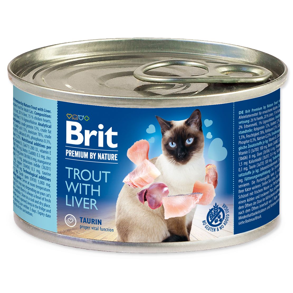 BRIT Premium Cat Pastrva s Pečeňou 200 g