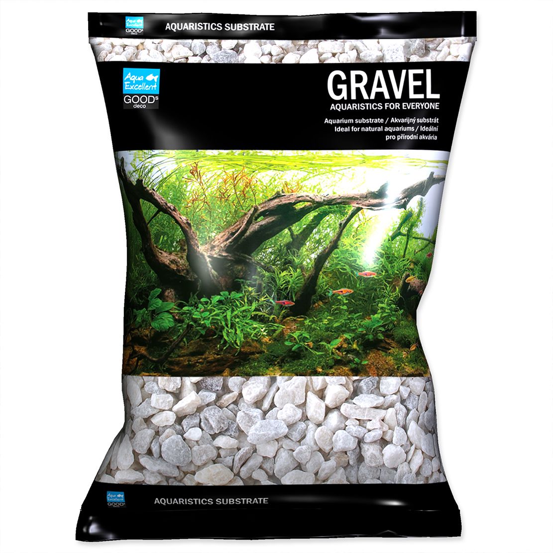 Drvena bijela Aqua Excellent 8 - 16 mm, 3 kg