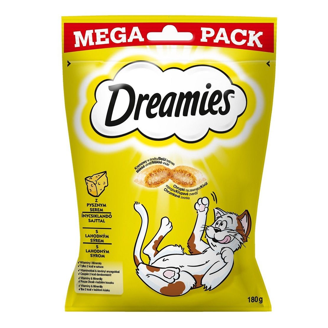 Dreamies poslastice s finim sirom za mačke 180 g