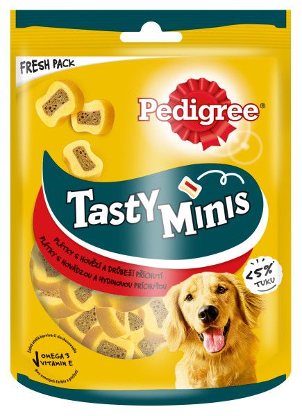 Pedigree Tasty Minis trakice goveđe i pileće 155 g