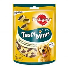 Pedigree Tasty Minis komadi sira i govedine 140 g