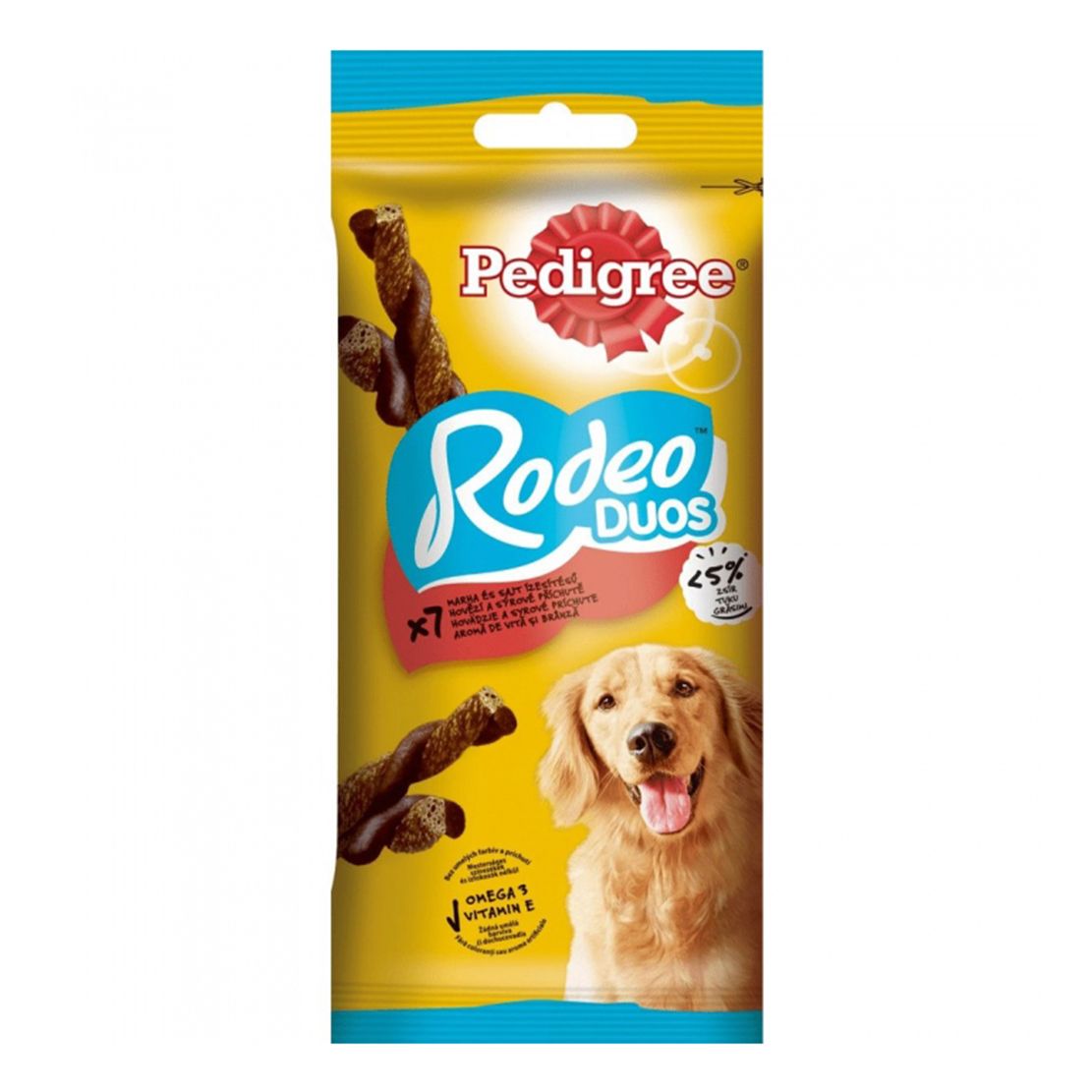 Pedigree Rodeo Duos govedina i sir 123 g