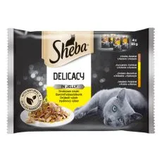 Sheba Delicacy Piletina izbor vrećica 4 x 85 g