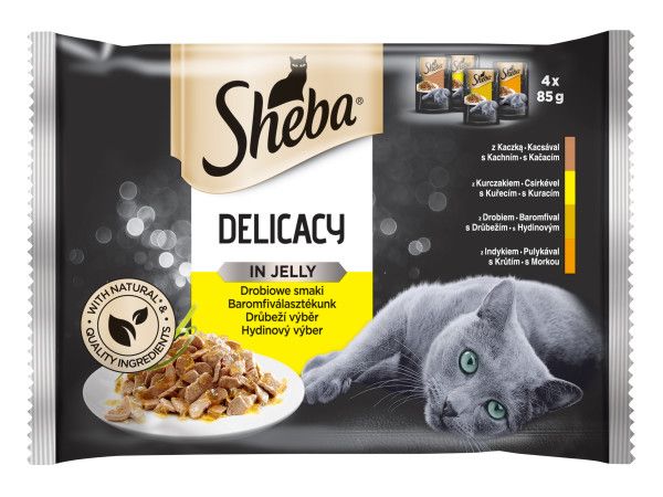 Sheba Delicacy Piletina izbor vrećica 4 x 85 g