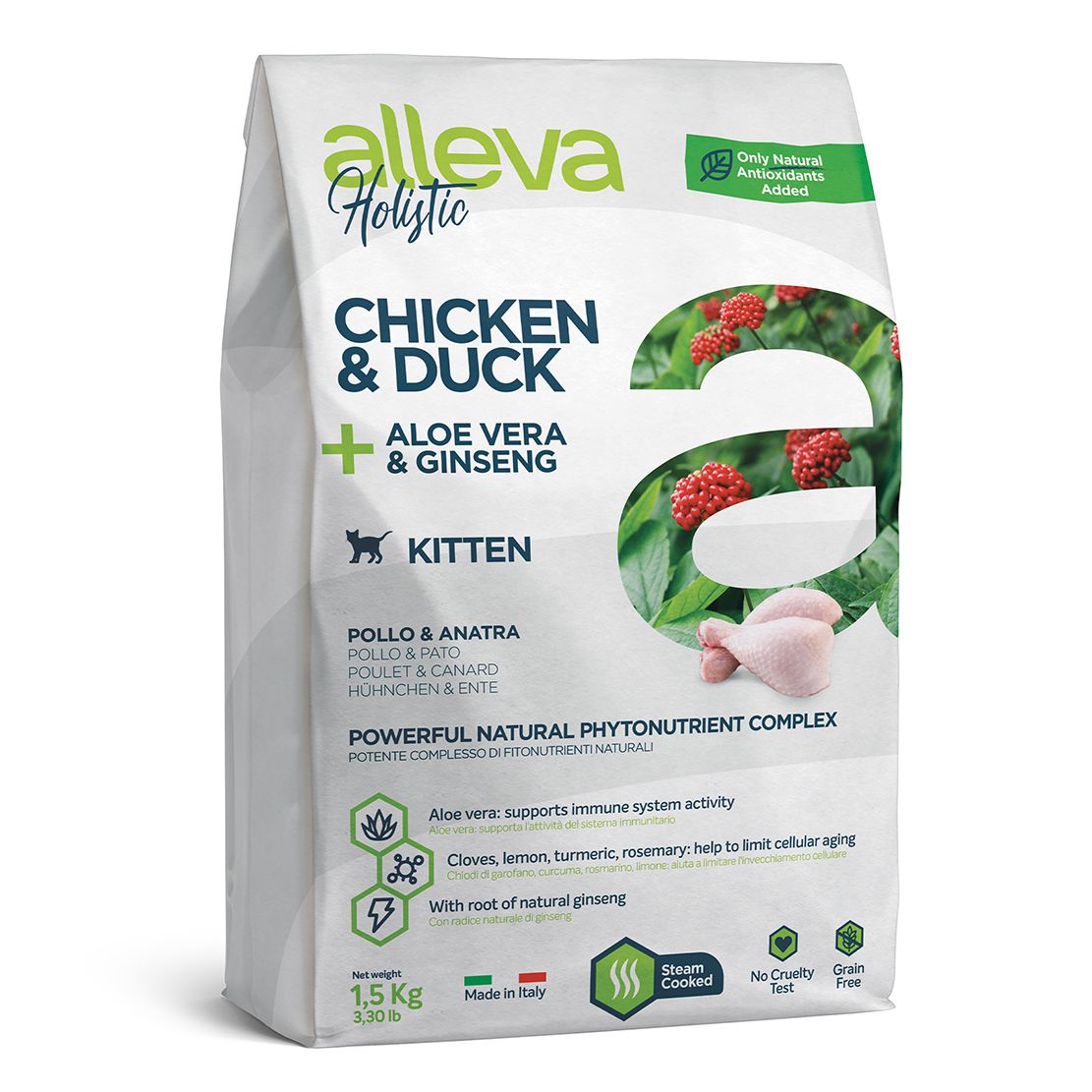 Alleva HOLISTIC cat kitten 1,5 kg