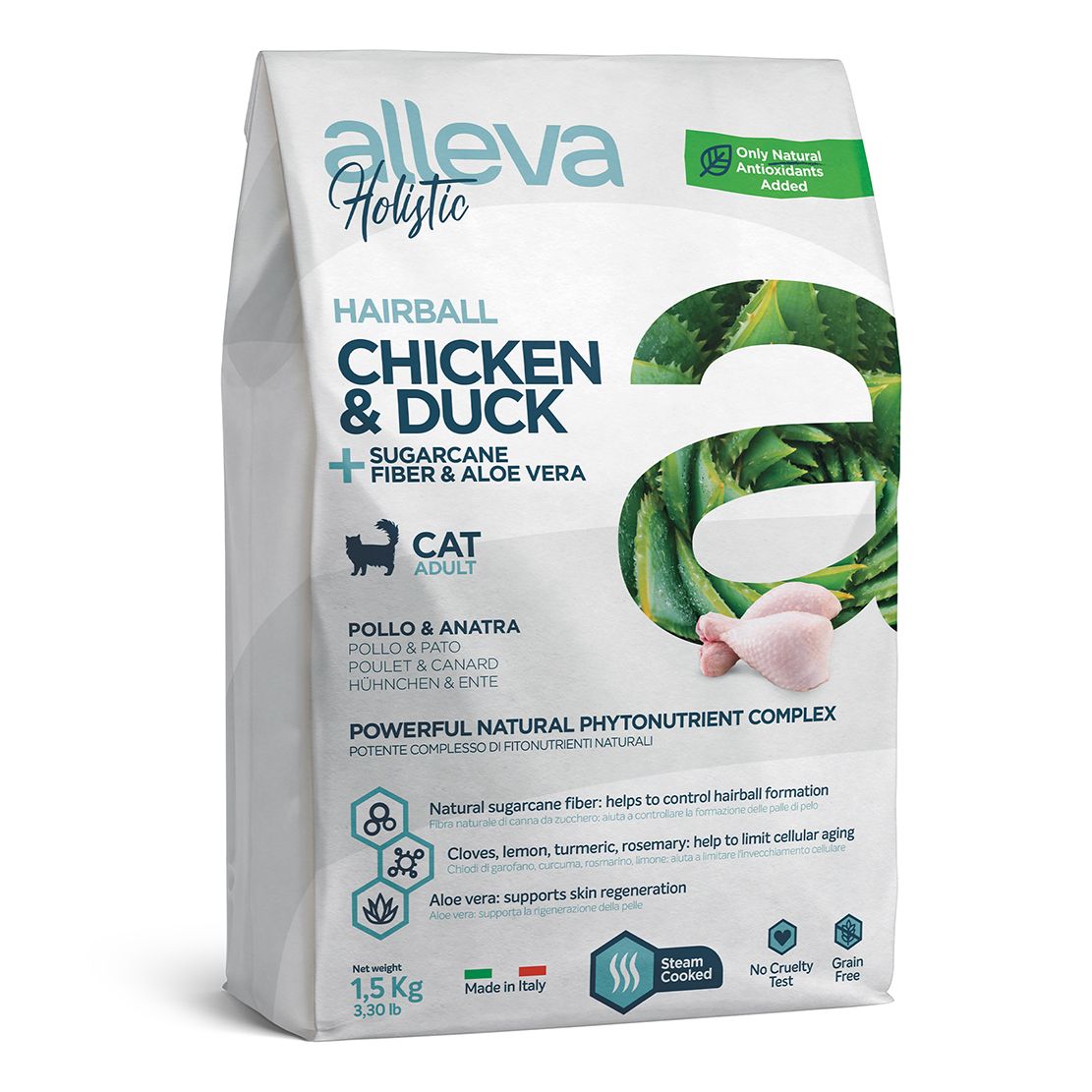 Alleva HOLISTIC cat hairball 1,5 kg