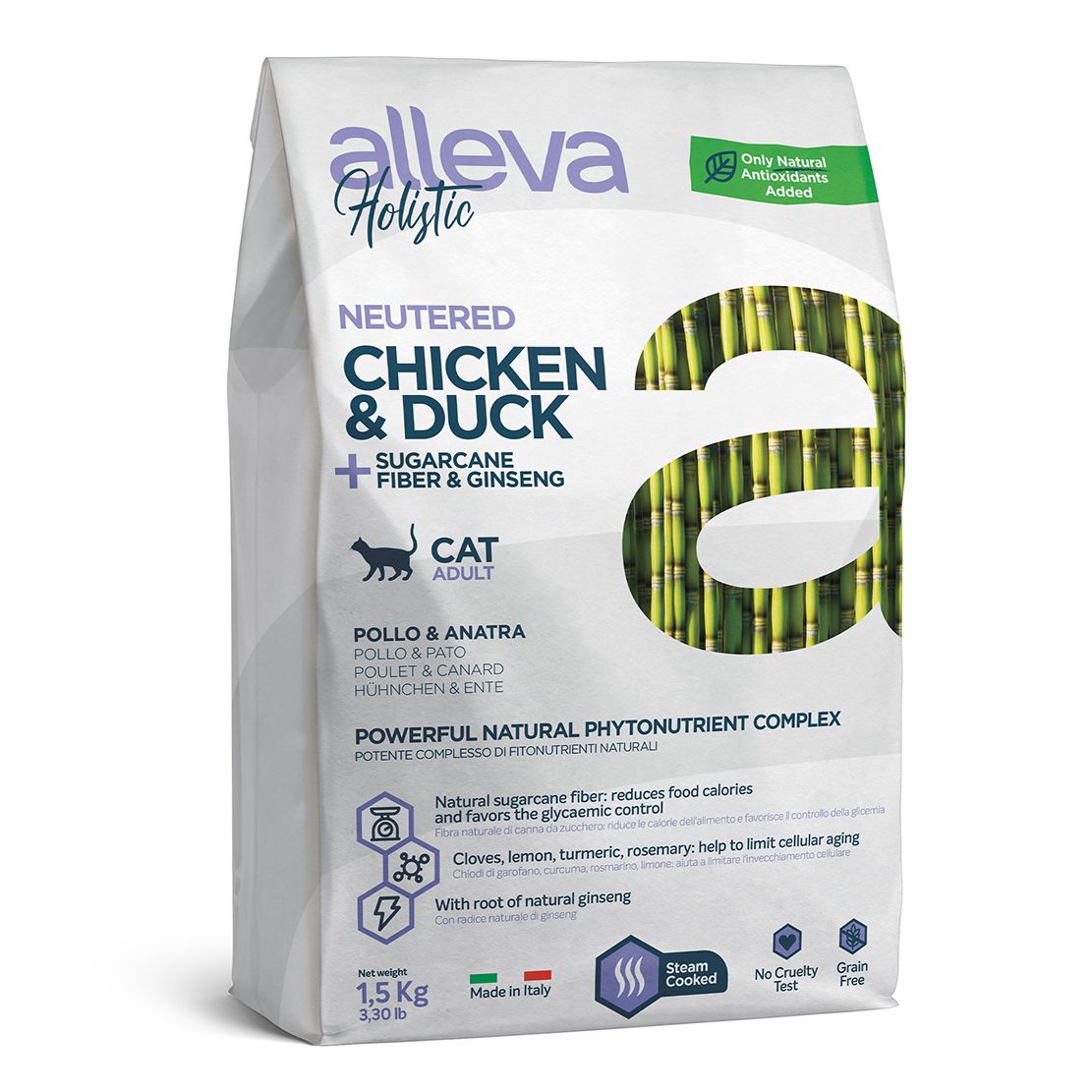 Alleva HOLISTIC cat neutered 1,5 kg