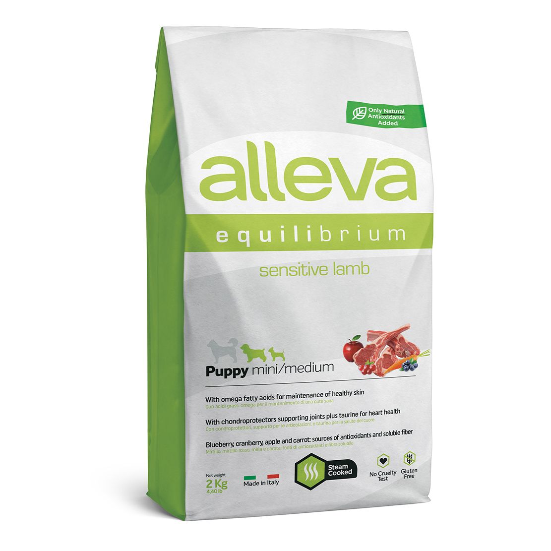 Alleva SP EQUILIBRIUM dog sensitive lamb puppy mini/ medium 2 kg