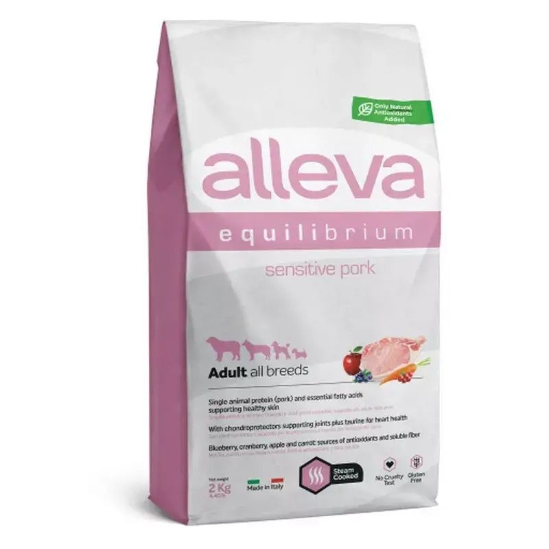 Alleva SP EQUILIBRIUM dog sensitive pork adult all breeds 2 kg