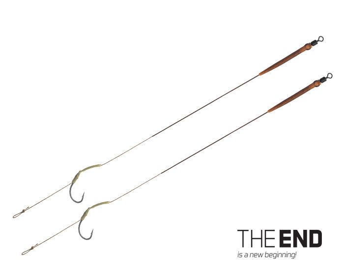 Predvez Delphin THE END Skin rig / 2kom 20cm/25lbs/4