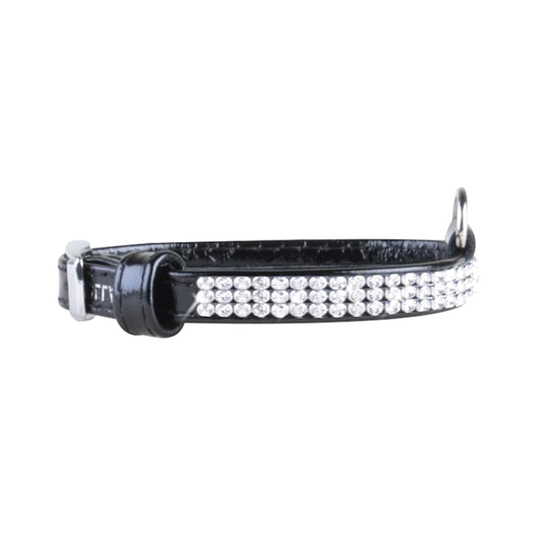 Kožni ovratnik Waudog Brilliance XS 12 mm / 21-29 cm