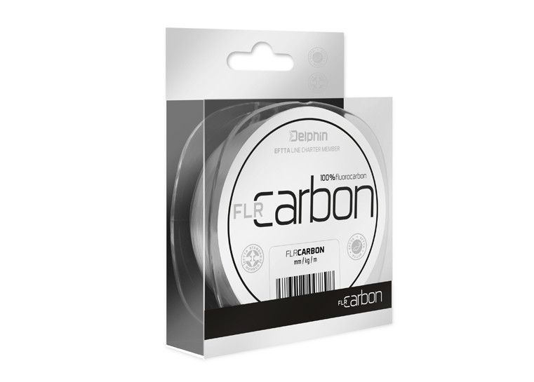 Delphin FLR CARBON - 100% fluorokarbon prozirni 0,205mm 3,7kg 50m