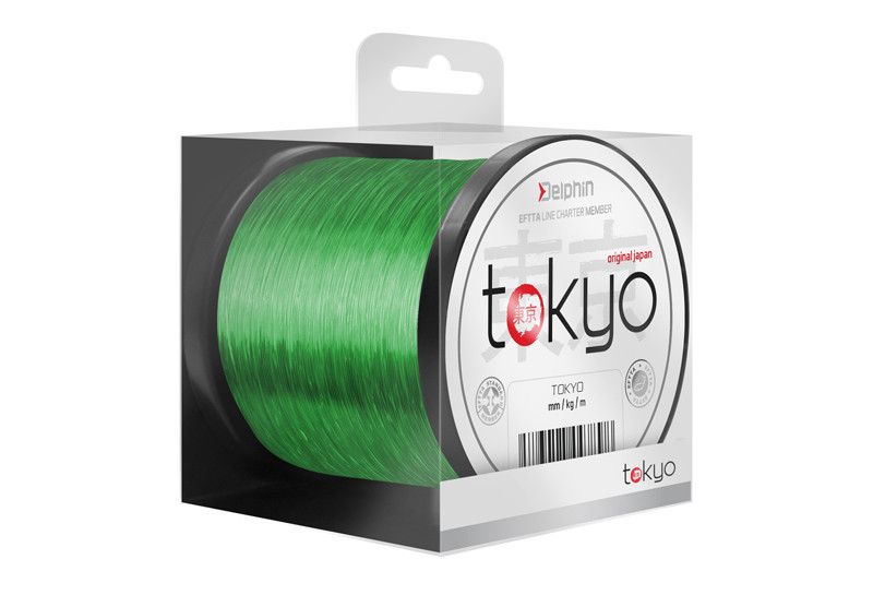 Monofil Delphin TOKYO / fluo zeleni 0,309mm 16lbs 300m